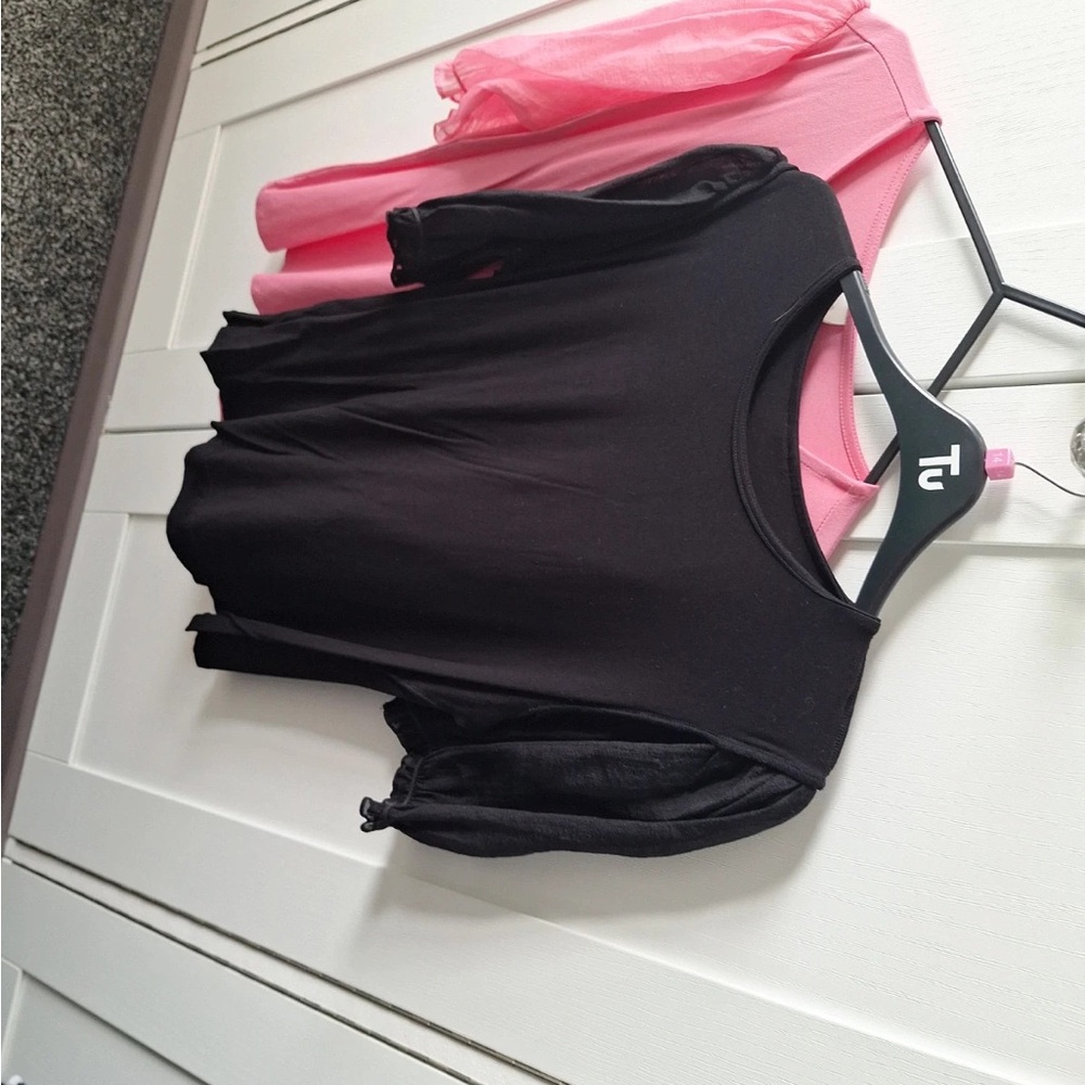 Black and Pink Women's Tops